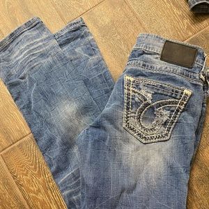 Big Star Liv distressed jean